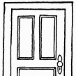 Door Clipart Outline and other clipart images on Cliparts pub™