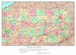 Pennsylvania Map With Cities And Towns Map Of Wake - vrogue.co