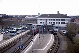 Rail Network Pirmasens Central Train Station Editorial Photo - Image of ...