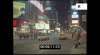 1986 Times Square Traffic at Night, New York, HD from 35mm - YouTube
