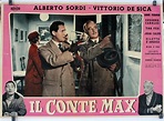 "IL CONTE MAX" MOVIE POSTER - "IL CONTE MAX" MOVIE POSTER