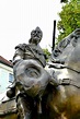 Equestrian statue of Johann Tserclaes in Altötting Germany