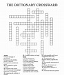 printable crossword puzzles dictionary The dictionary crossward ...