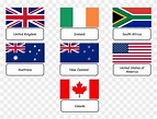 English Speaking Countries Flags