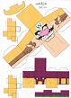 Wario Mario Bros - cubeecraft / papercraft by MarcoKobashigawa on ...