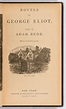 Novels of George Eliot [George Eliot's Works in Twelve Volumes] by ...