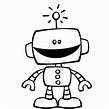 10+ Dibujos Para Pintar De Robots