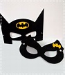 Máscaras Batman e batgirl... As crianças vai amar e se divertir muitoo ...