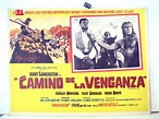 "CAMINO DE LA VENGANZA" MOVIE POSTER - "THE SCALPHUNTERS" MOVIE POSTER
