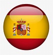 Flag Of Spain Spanish Clip Art - Circle Spain Flag Png, Transparent Png ...