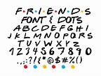 Friends Font TTF Full Download Central Perk Font Friends - Etsy