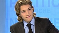 Jean Sarkozy's first TV appearance