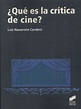 Qué es la crítica de cine? | Ediciones Técnicas Paraguayas
