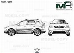 HAIMA 7 '2011 - 2D drawing (blueprints) - 36096 - Model COPY - World