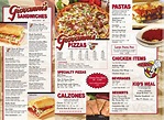 Giovanni's menu in Sciotoville, Ohio, USA