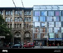 Kontrast von alt und neu renovierten Gebäude in Mitte Berlin Deutschland Stockfoto, Bild ...