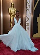 Lupita Nyong'o in Light Blue Prada Dress at Oscars 2014 | POPSUGAR ...