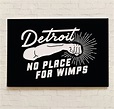 Detroit: No Place for Wimps 4x6 Postkarte - Etsy.de