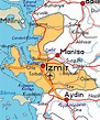 Izmir Map - Turkey