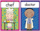 Community Helpers Flash Cards » Little Learning Lovies