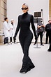 Kim Kardashian - Arrives at the Balenciaga F-W 2022-2023 Haute-Couture ...