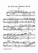 La fille aux cheveux de lin sheet music for piano by Debussy | Hymn ...