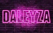 Download wallpapers Daleyza, 4k, wallpapers with names, female names ...