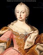 Portrait Of Maria Theresa, Empress Of Austria And Queen Of Bohemiaand ...