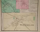 Map of Westernville and Westmoreland, New York by BEERS, D. G.: (1874 ...