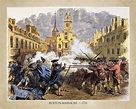 Boston Massacre of 1770 18x24 Print From Hand-colored - Etsy
