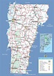 Vermont State Map With Towns - Island Maps