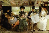 The Bayswater Omnibus Painting by George W Joy 1844-1925 - Fine Art America