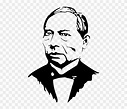 Benito Juarez, Stencil, Drawing - Benito Juarez Dibujo Animado, HD Png ...