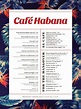 Café Habana menu by Alina Radetsky, via Behance | Breakfast specials ...