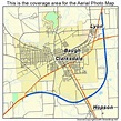 Aerial Photography Map of Clarksdale, MS Mississippi