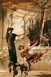 The swing feast - John Reinhard Weguelin als Kunstdruck oder Gemälde.