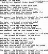 Peter, Paul and Mary song: Blowin In The Wind, lyrics
