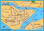 Map of Recife - TravelsMaps.Com