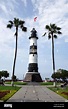 La Marina Lighthouse, Faro la Marina, Lima, Miraflores District, Peru ...