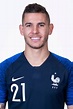 Lucas Hernandez of France poses for a portrait during the official FIFA ...