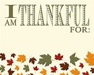 Time to be Thankful! {Free Thanksgiving Print} - The Girl Creative