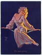 Lot - Vintage Authentic Card Pin Up EARL MORAN, 1940s - 1950s
