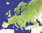 Europe satellite map - Full size | Gifex