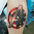 Avengers fans, Assemble!!! @adamctattooist did this awesome Avengers ...