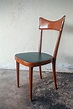 2 sillas vintage de la década de 1950. silla de madera silla - Etsy España