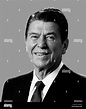 Vector retrato de Ronald Reagan Fotografía de stock - Alamy