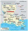 Mapas de Luisiana - Atlas del Mundo