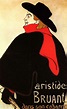 Aristide Bruant in his cabaret - Henri de Toulouse-Lautrec - WikiArt ...