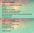 The End Of The Road - The End Of The Road Poem by Kaleb Gonzalez