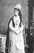 Mrs. Caroline Astor dressed for a ball in 1875 | Gilded age, Fashion ...